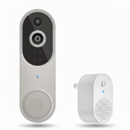 1080P HD Wireless Video Doorbell Camera Smart Indoor & Outdoor WiFi Home Security System