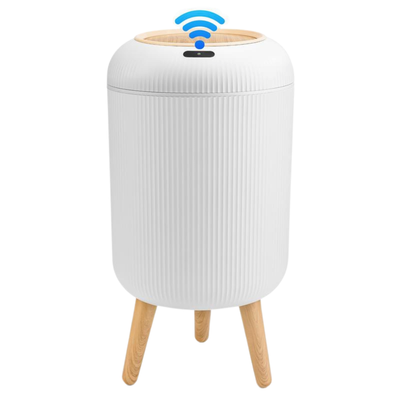 Smart Automatic Trash Can with Motion Sensor Lid Waterproof, Odor-Sealed Touchless Bin for Kitchen & Home